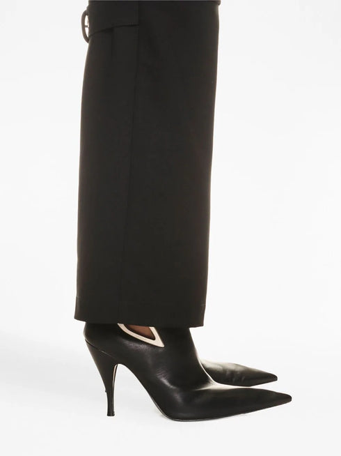 Crescent ankle boots